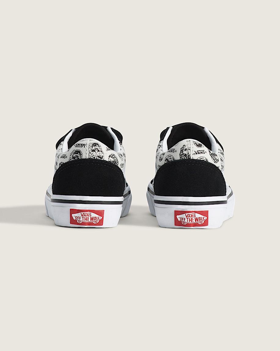 Taka Hayashi For Vault By Vans Little Kids Old Skool V Shoe Black White