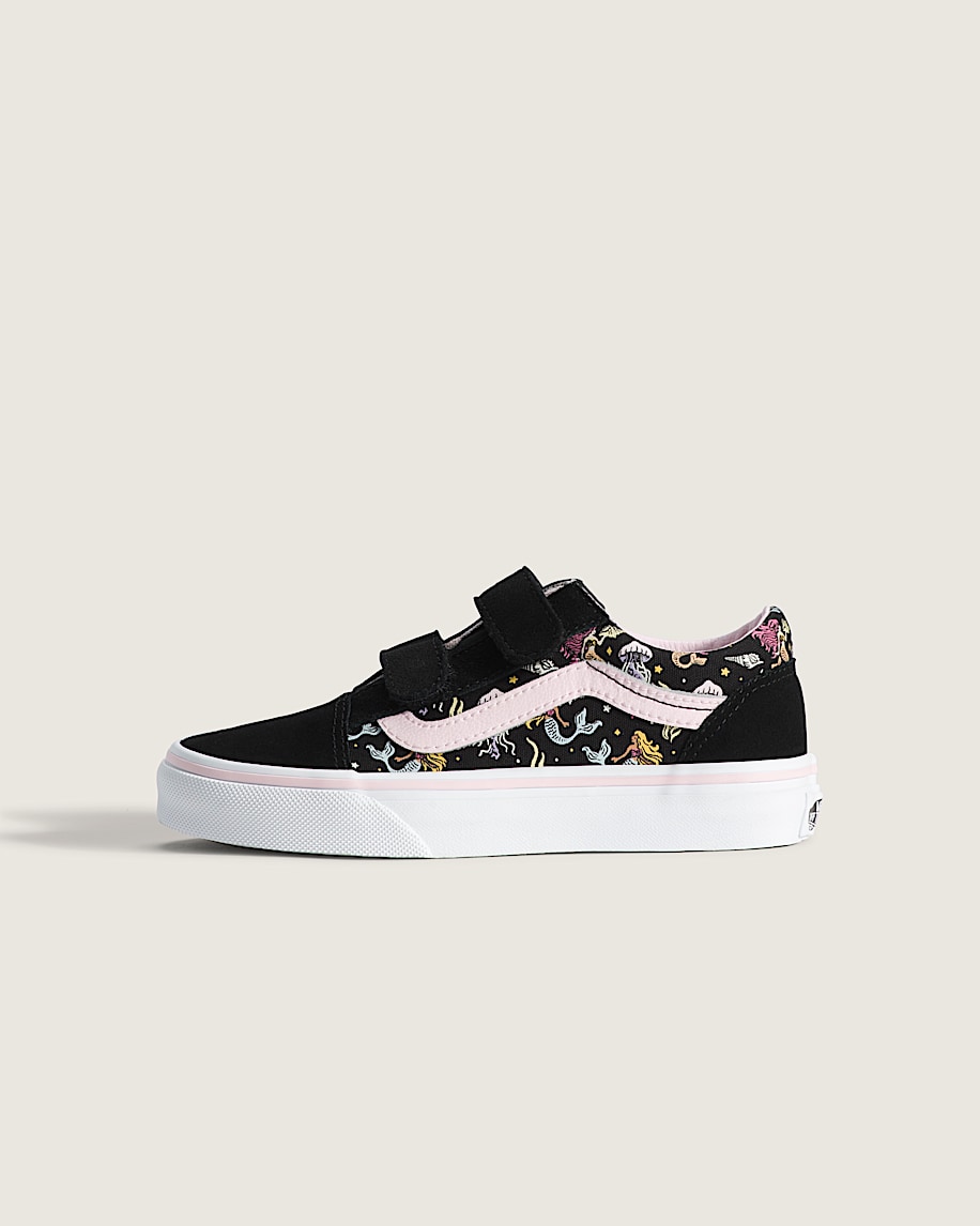 taka hayashi for vault by vans Little Kids Old Skool V Shoe Glow-in-the-Dark Black Pastel Pink taka hayashi for vault by vans Little Kids Old Skool V Shoe Glow-in-the-Dark Black Pastel Pink