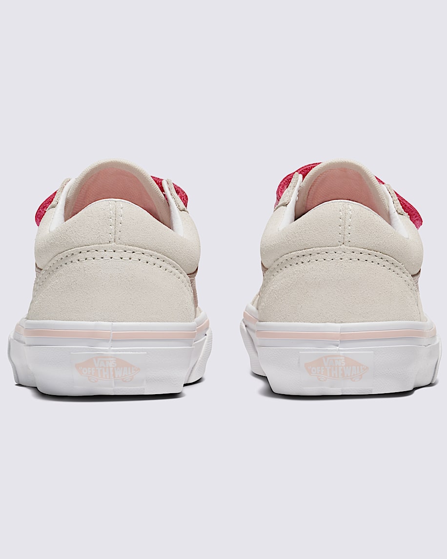 Taka Hayashi For Vault By Vans Little Kids Old Skool V Shoe Marshmallow White Metallic Pink