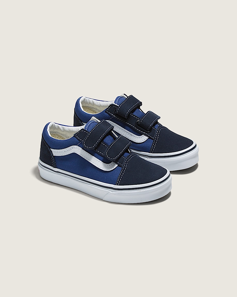 Taka Hayashi For Vault By Vans Little Kids Old Skool V Shoe Navy Blue True White
