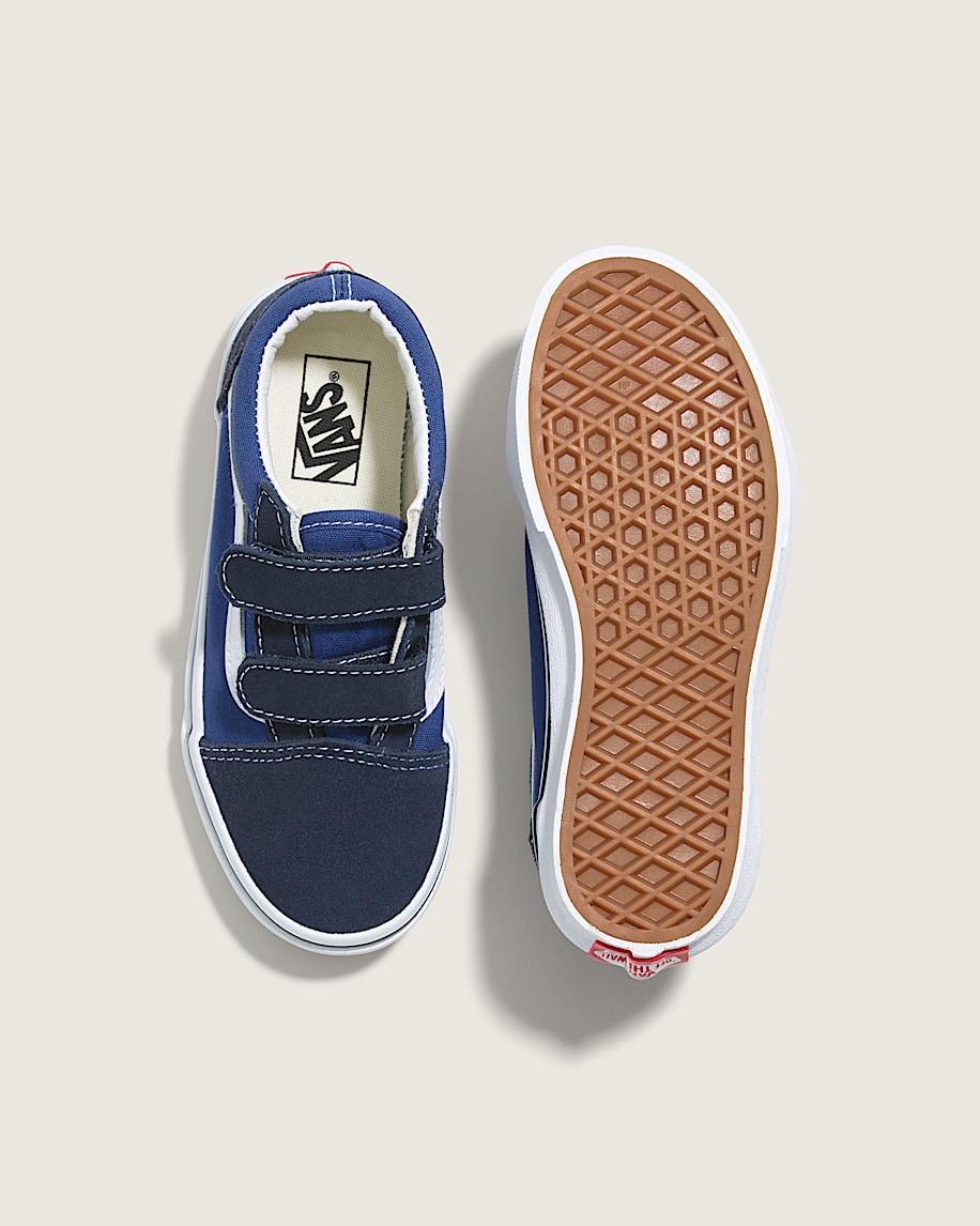 Taka Hayashi For Vault By Vans Little Kids Old Skool V Shoe Navy Blue True White