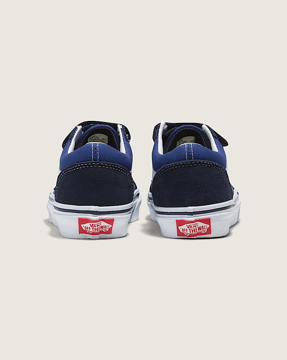 Taka Hayashi For Vault By Vans Little Kids Old Skool V Shoe Navy Blue True White