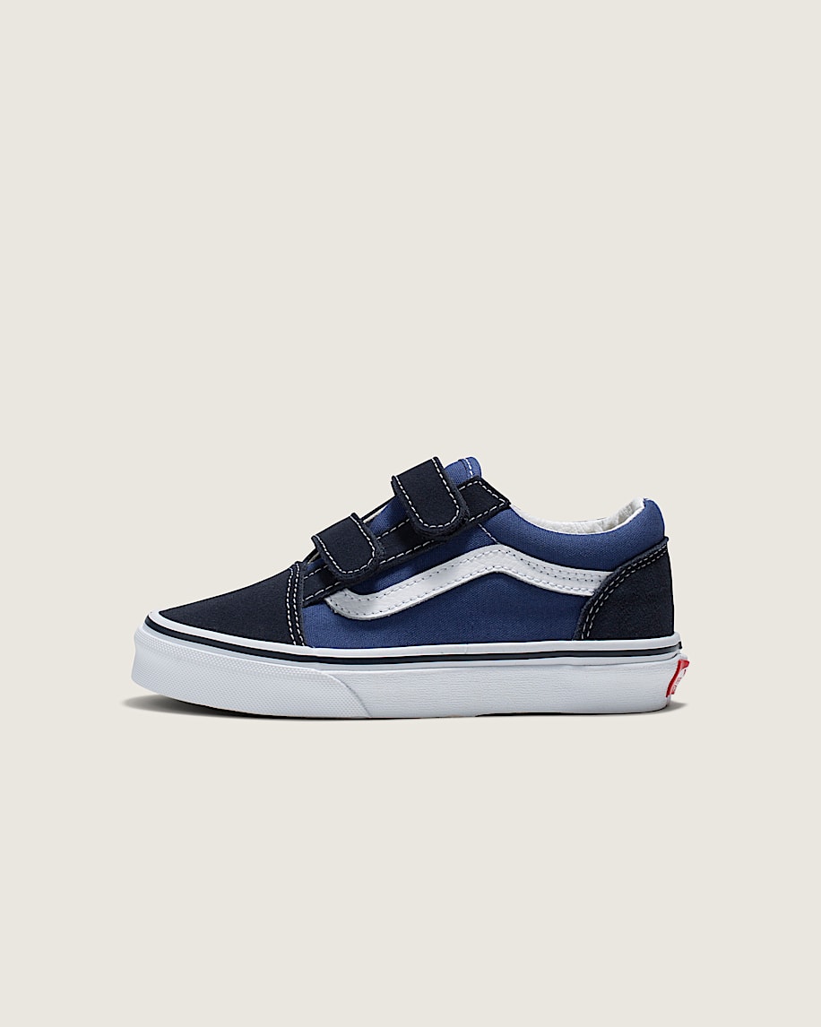 taka hayashi for vault by vans Little Kids Old Skool V Shoe Navy Blue True White