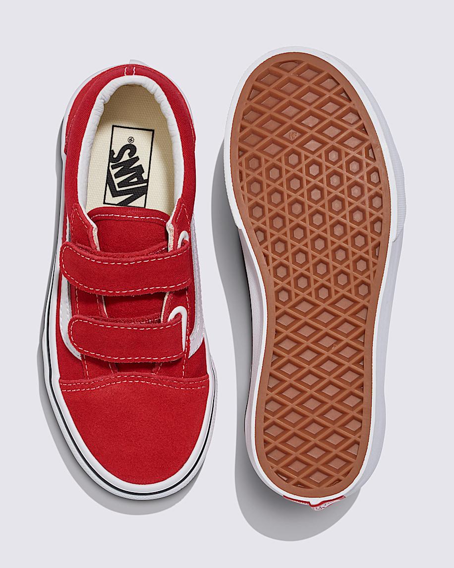 Taka Hayashi For Vault By Vans Little Kids Old Skool V Shoe Racing Red True White