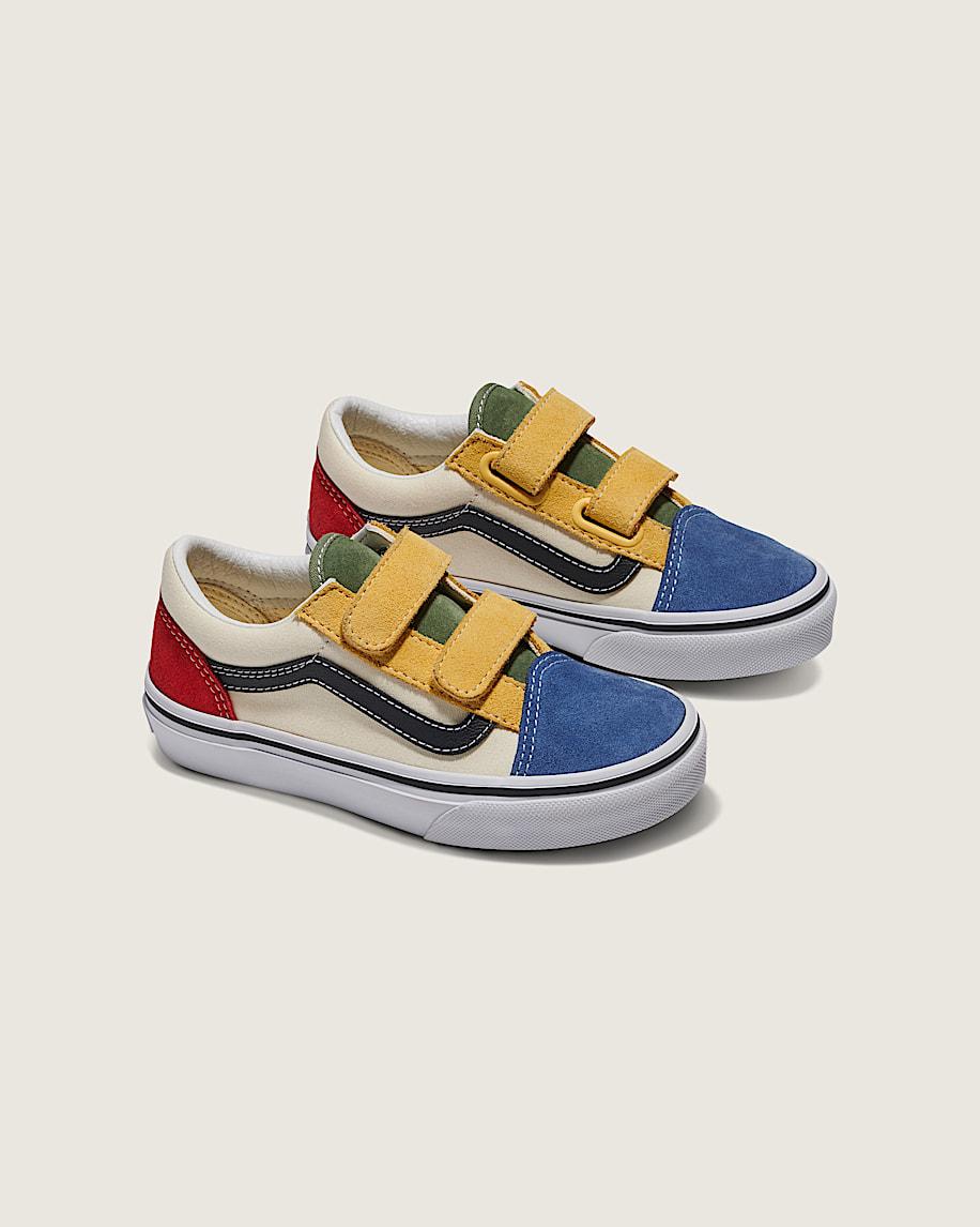 Taka Hayashi For Vault By Vans Little Kids Old Skool V Shoe Red Blue