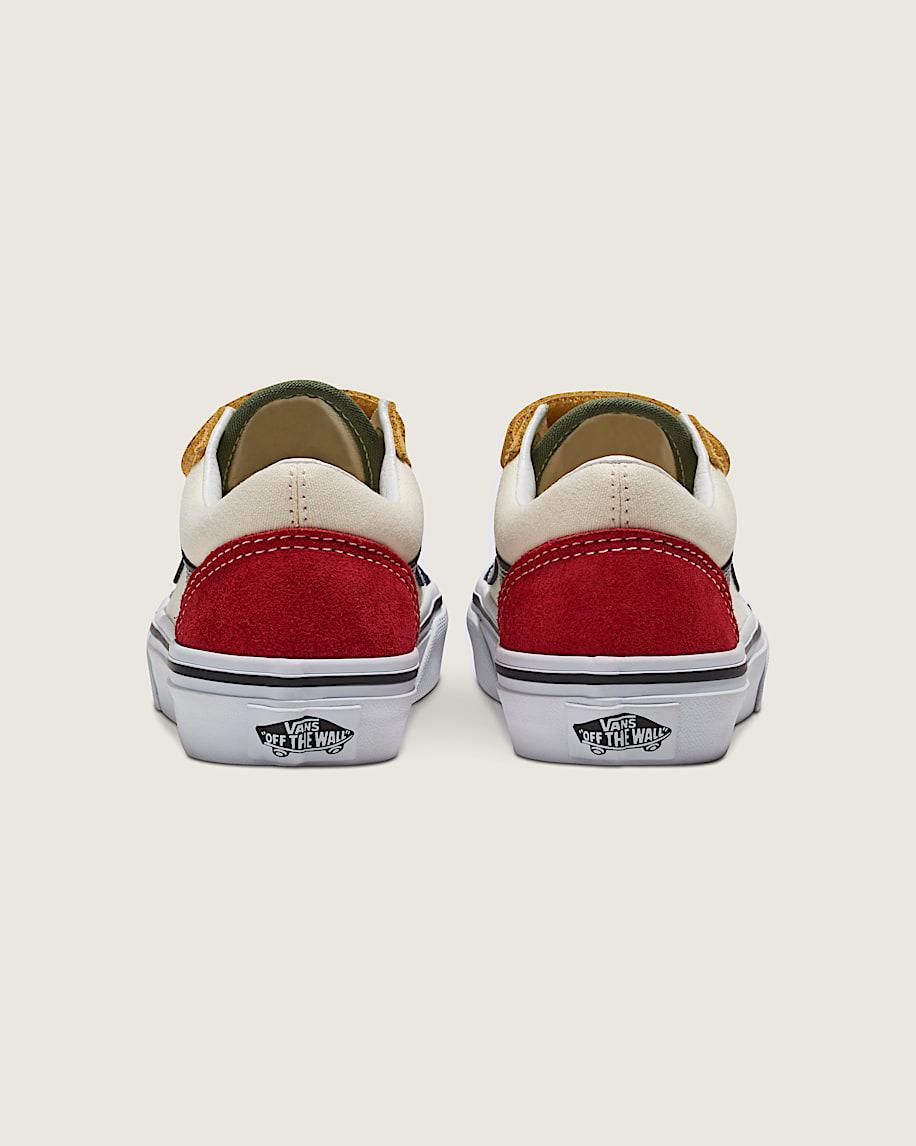 Taka Hayashi For Vault By Vans Little Kids Old Skool V Shoe Red Blue