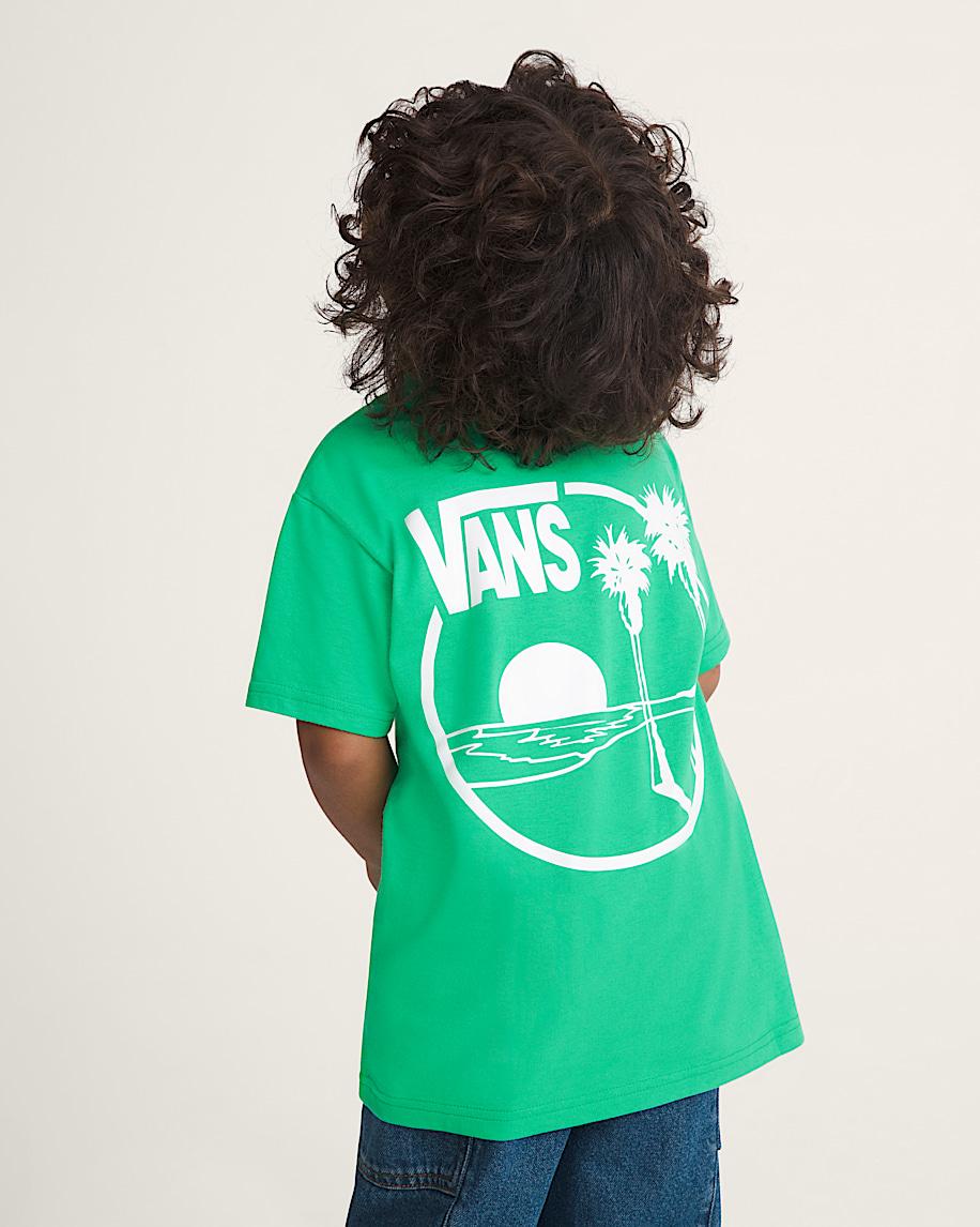 Taka Hayashi For Vault By Vans Little Kids Sano T-Shirt Vivid Verdant Green