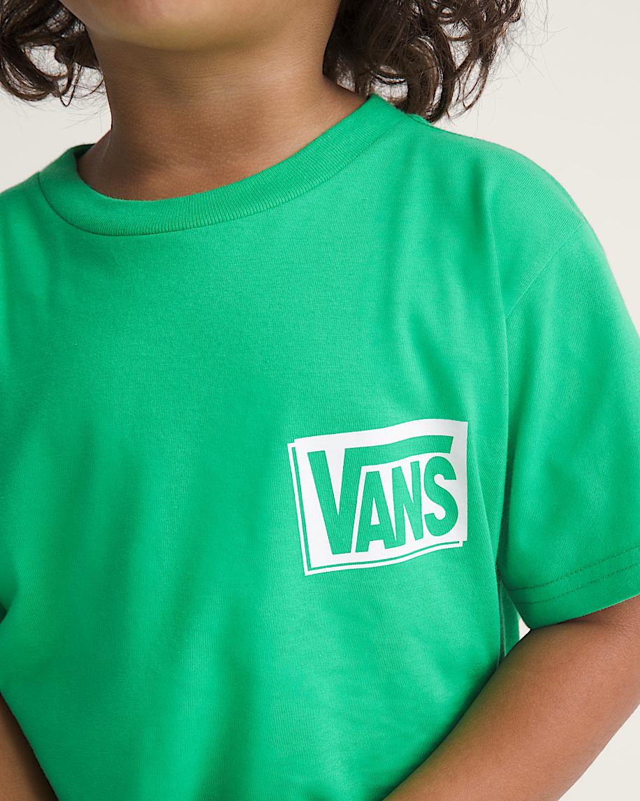 Taka Hayashi For Vault By Vans Little Kids Sano T-Shirt Vivid Verdant Green