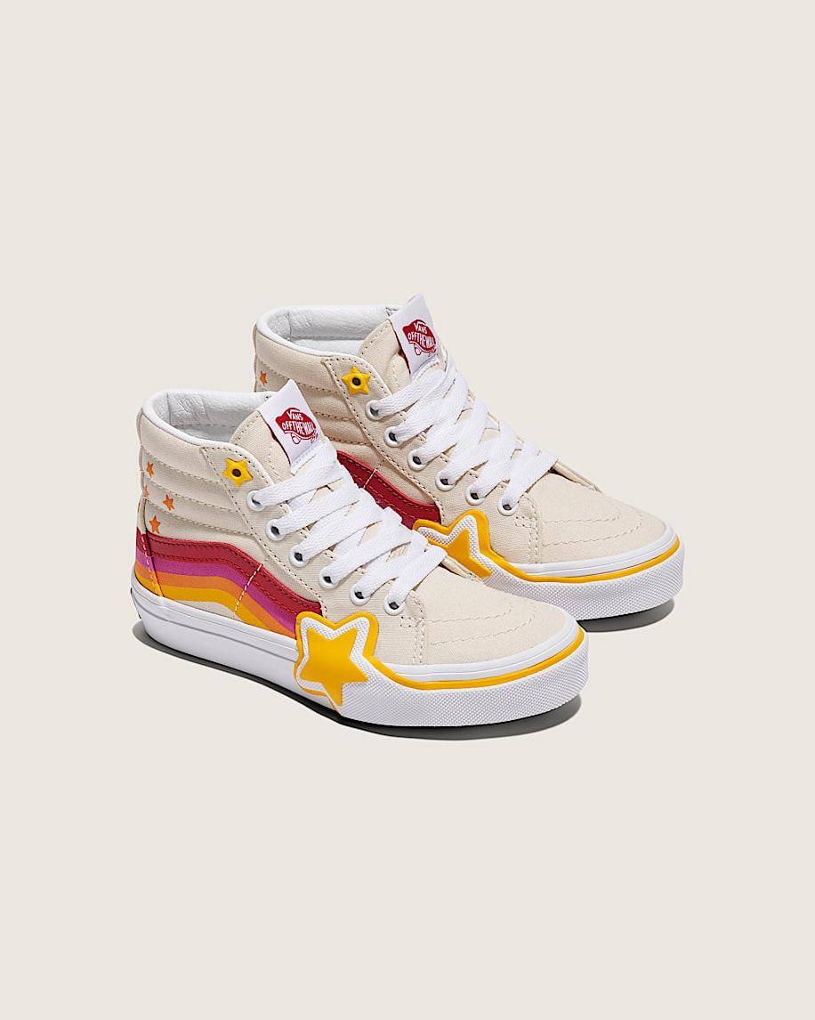 Taka Hayashi For Vault By Vans Little Kids Sk8-Hi Shoe Rainbow Red Yellow Beige