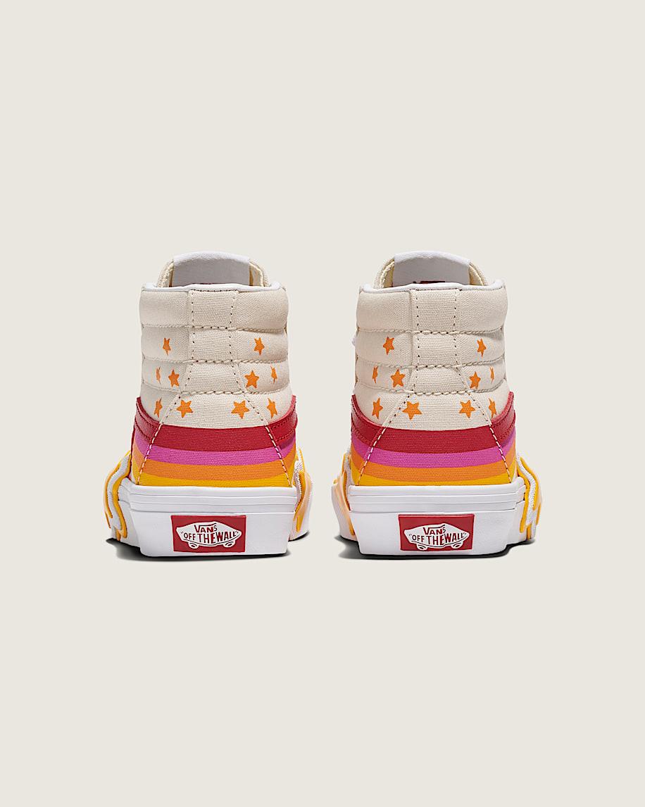 Taka Hayashi For Vault By Vans Little Kids Sk8-Hi Shoe Rainbow Red Yellow Beige
