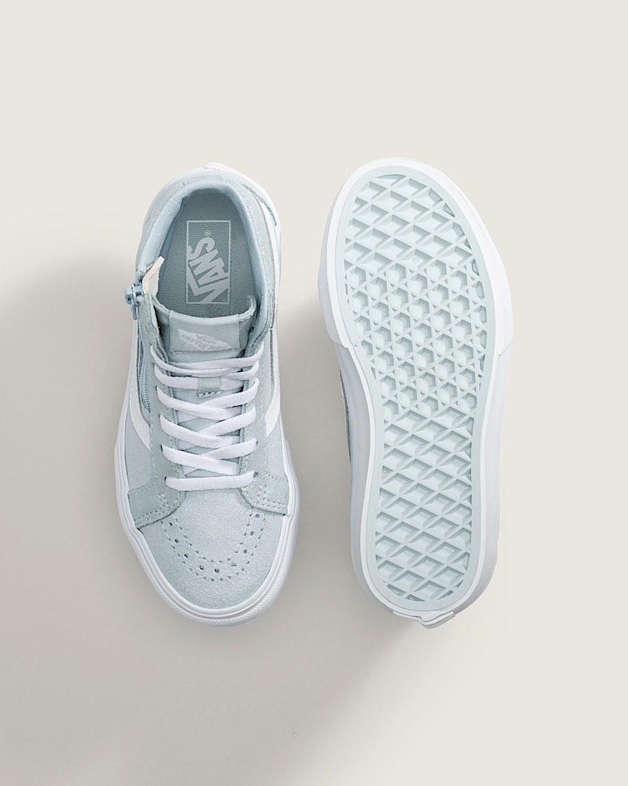 Taka Hayashi For Vault By Vans Little Kids Sk8-Hi Side Zip Shoe Dawn Mist Blue