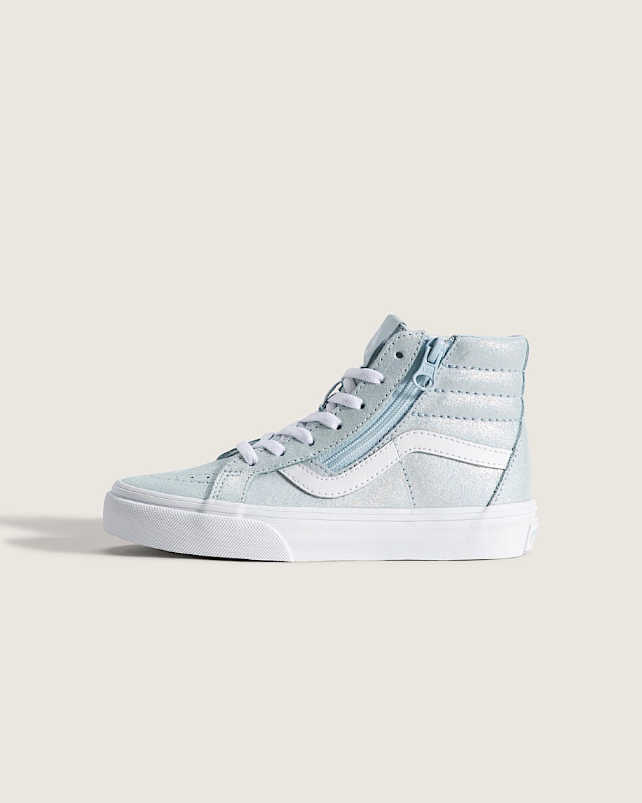 taka hayashi for vault by vans Little Kids Sk8-Hi Side Zip Shoe Dawn Mist Blue