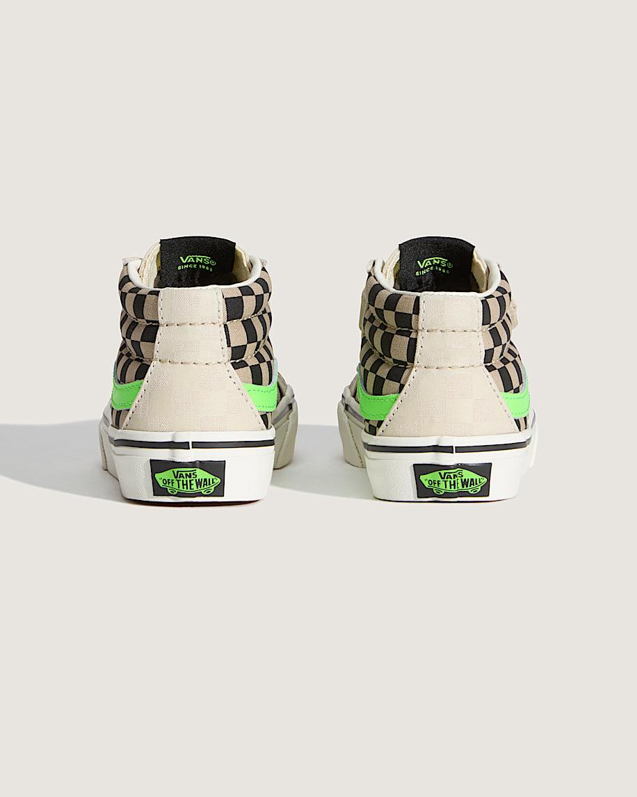 Taka Hayashi For Vault By Vans Little Kids Sk8-Mid V Shoe Glow-in-the-Dark Taupe Mist Grey