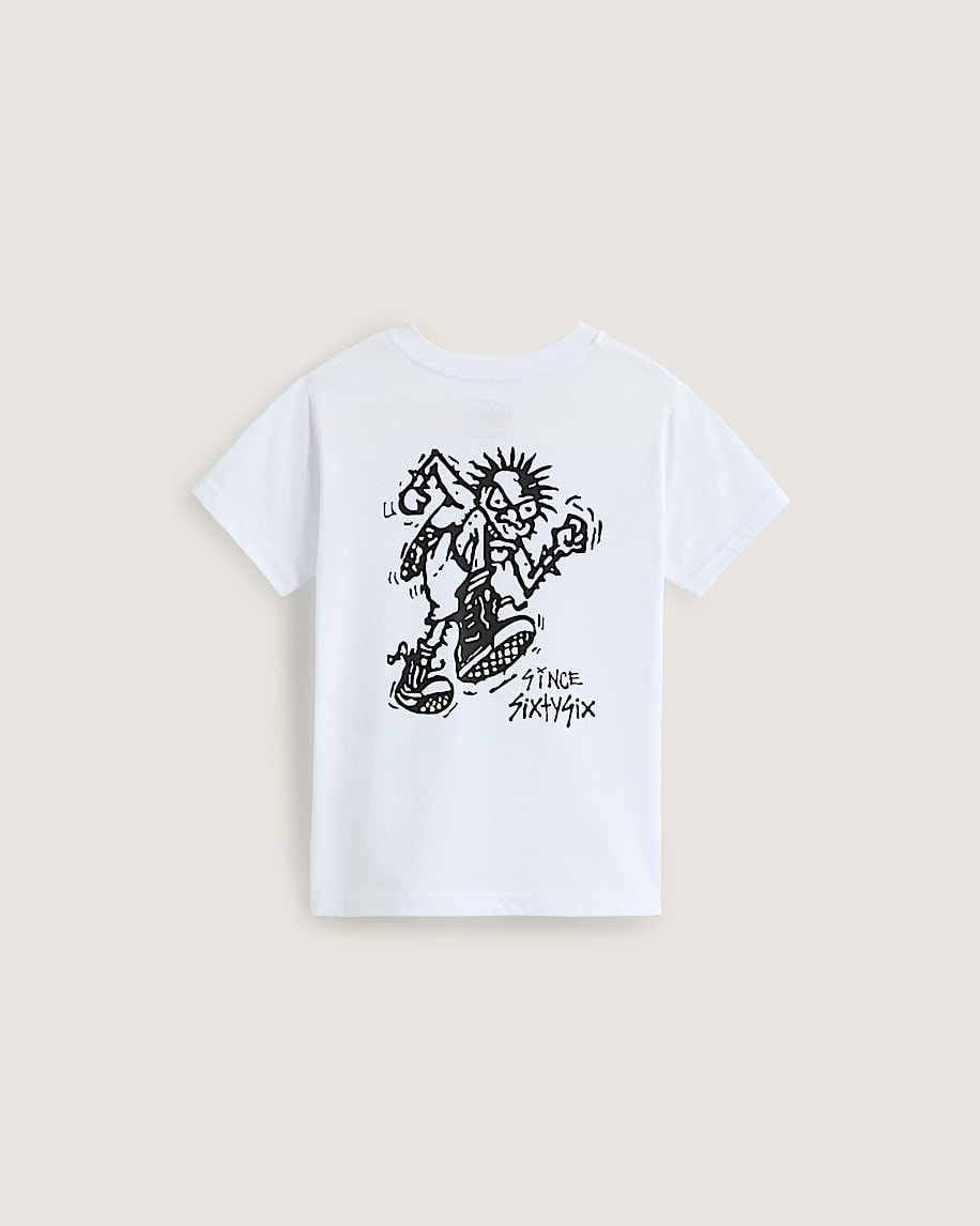 Taka Hayashi For Vault By Vans Little Kids Stomper T-Shirt White