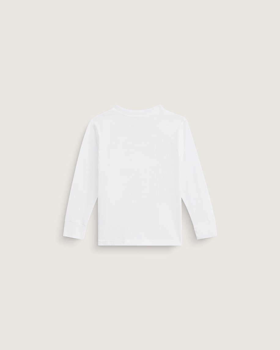 Taka Hayashi For Vault By Vans Little Kids Sun Dip Long Sleeve T-Shirt White