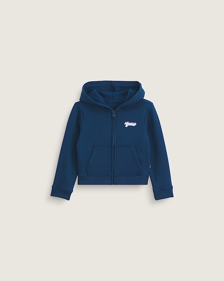 Taka Hayashi For Vault By Vans Little Kids Sundip Zip Hoodie Deep Indigo Blue