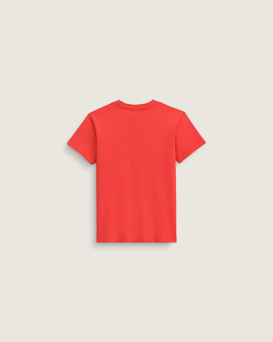 Taka Hayashi For Vault By Vans Little Kids Trash Tricks T-Shirt Crimzon Haze Red