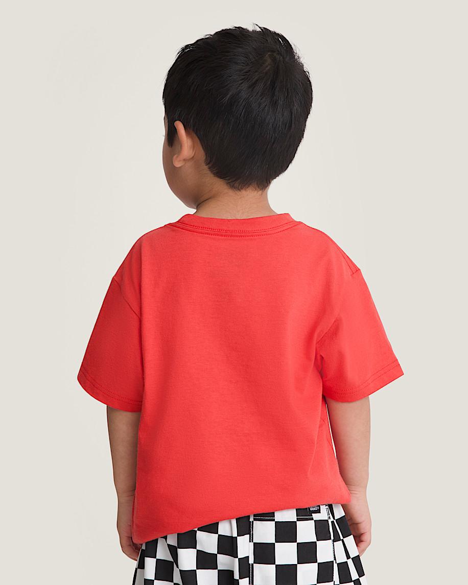 Taka Hayashi For Vault By Vans Little Kids Trash Tricks T-Shirt Crimzon Haze Red