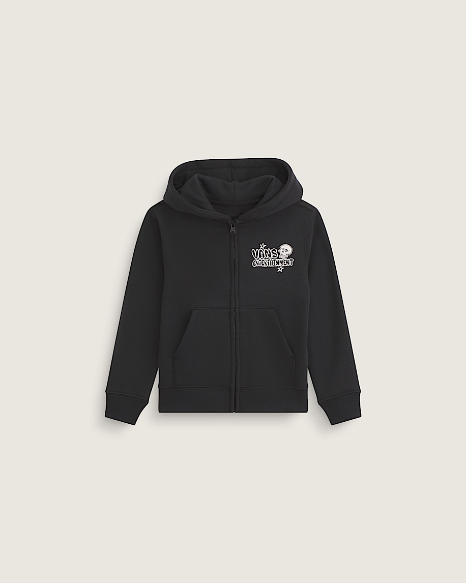 Taka Hayashi For Vault By Vans Little Kids Vans Entertainment Zip Hoodie Black