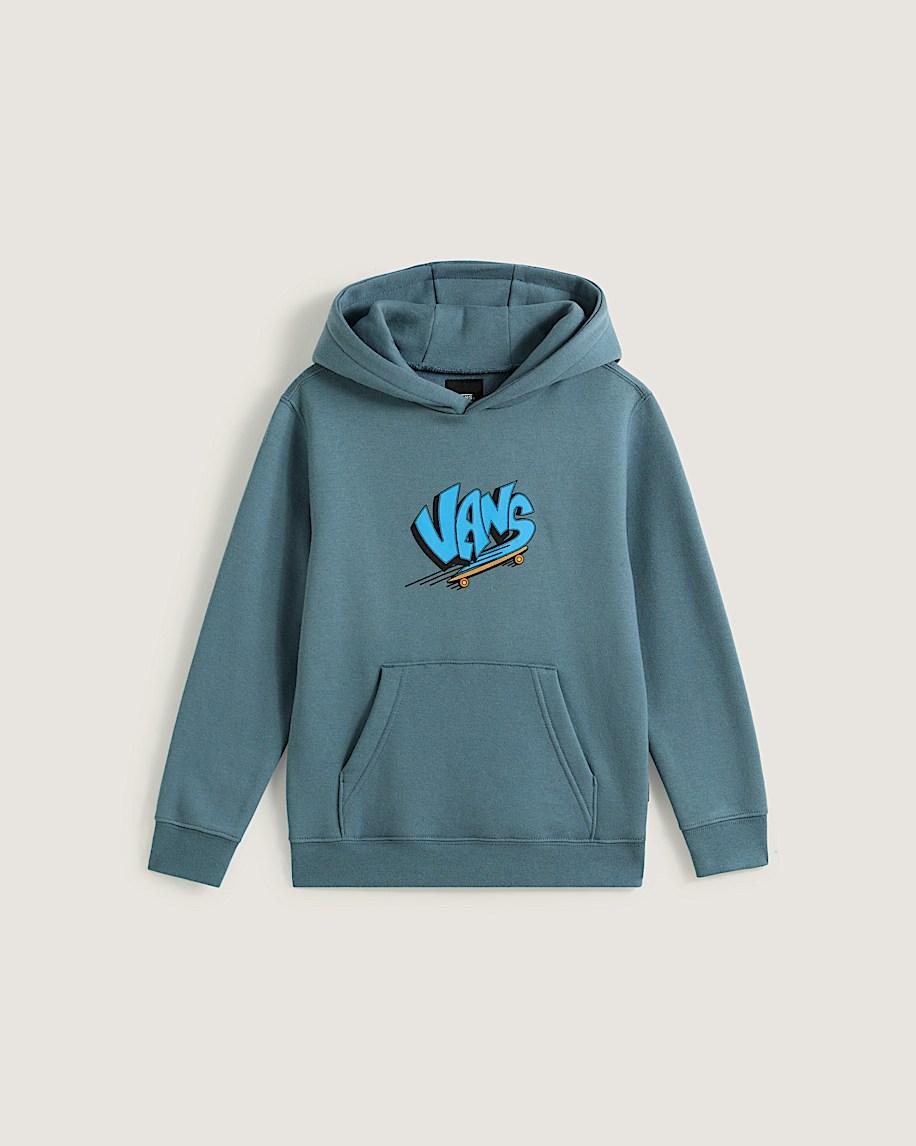 taka hayashi for vault by vans Little Kids Vans Sk8 Pullover Hoodie Stormy Weather Black