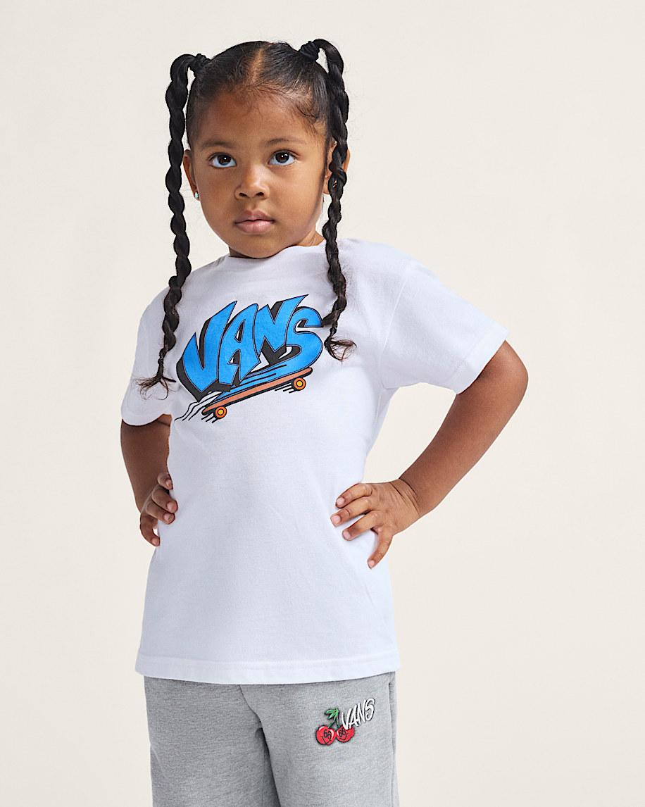 taka hayashi for vault by vans Little Kids Vans Sk8 T-Shirt White