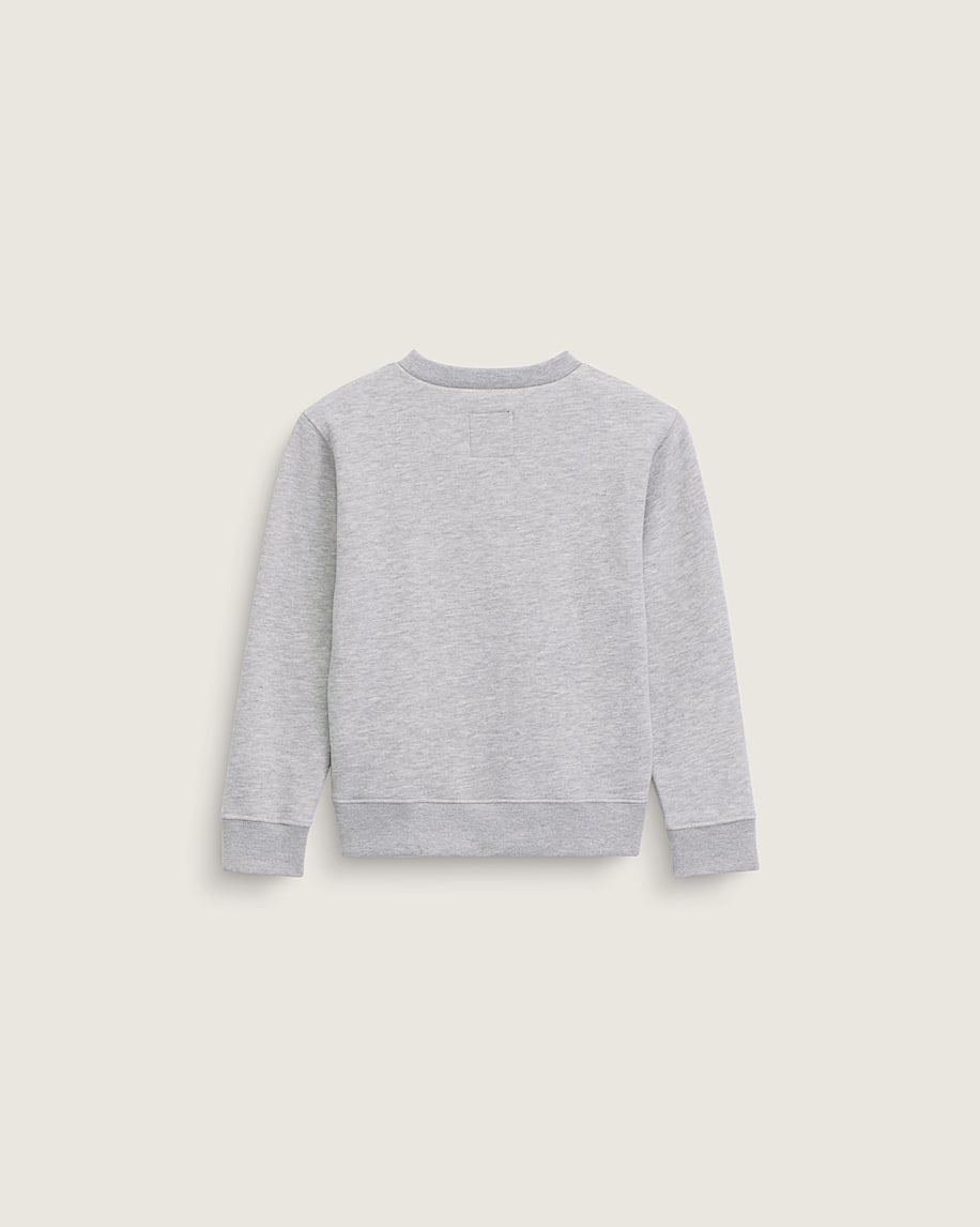 Taka Hayashi For Vault By Vans Little Kids Wise Croc Crew Sweatshirt Cement Heather Grey