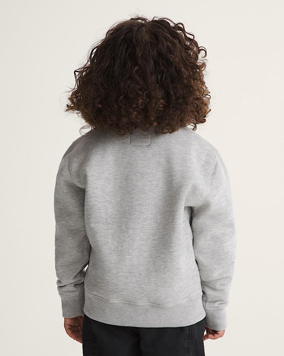 Taka Hayashi For Vault By Vans Little Kids Wise Croc Crew Sweatshirt Cement Heather Grey