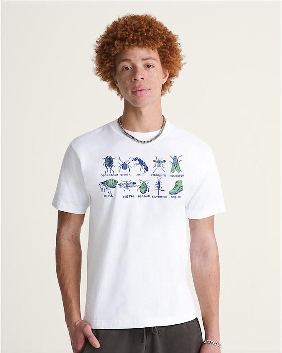 Taka Hayashi For Vault By Vans Littly Fly Guy T-Shirt White