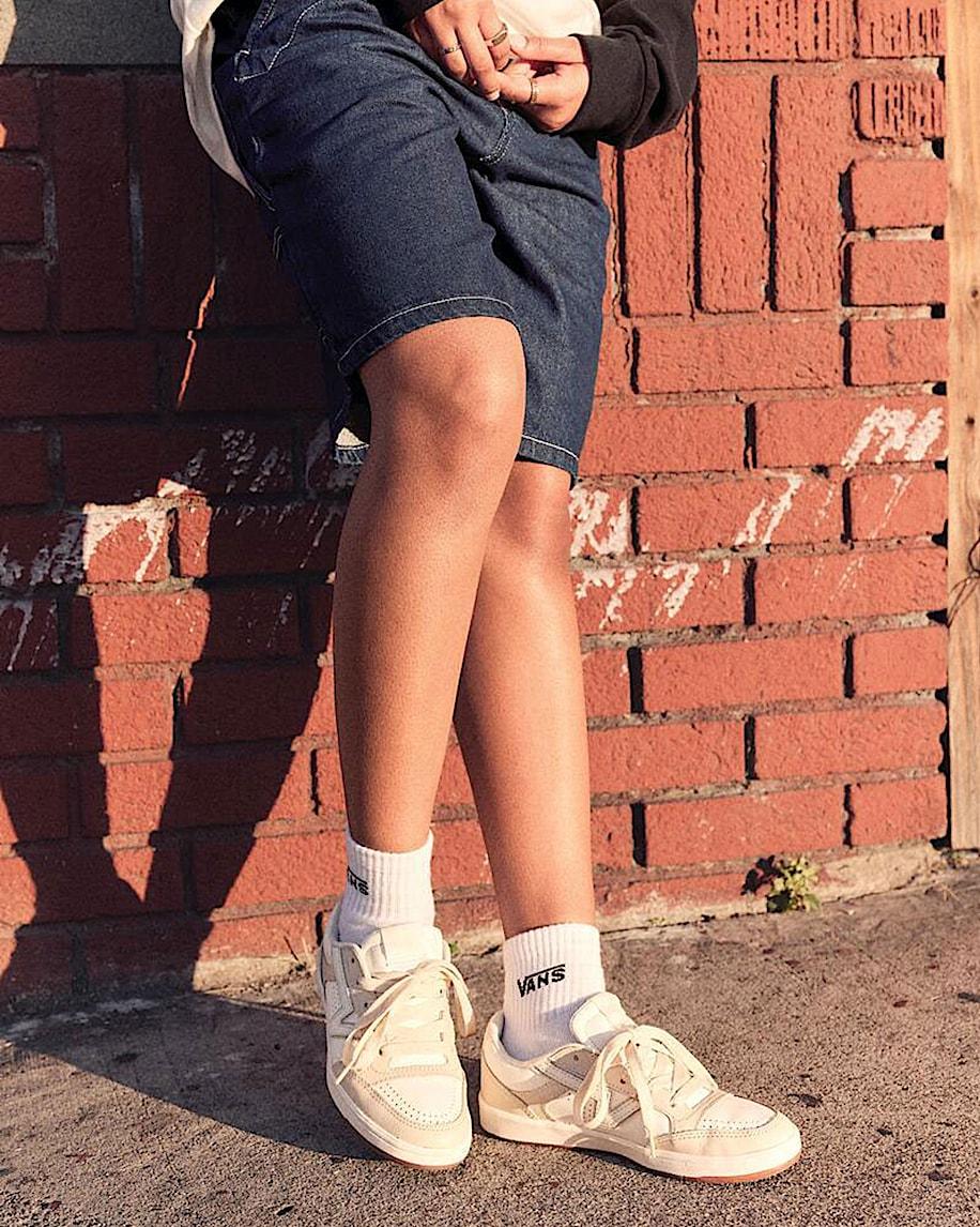 Taka Hayashi For Vault By Vans Lowland ComfyCush Shoe Marshmallow White Beige