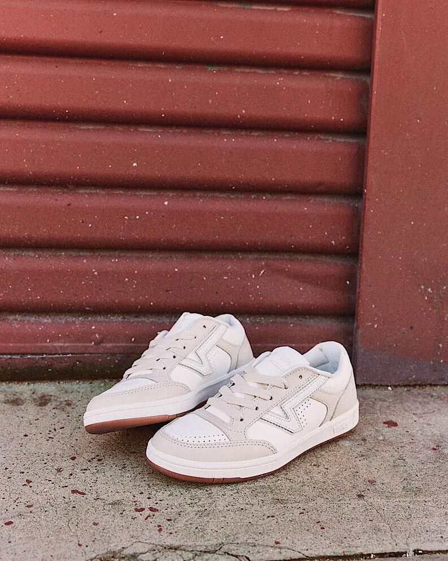 Taka Hayashi For Vault By Vans Lowland ComfyCush Shoe Marshmallow White Beige
