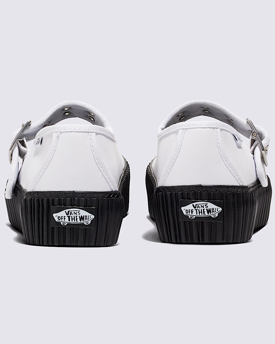 Taka Hayashi For Vault By Vans Mary Jane Creeper Shoe Grunge Ballet White