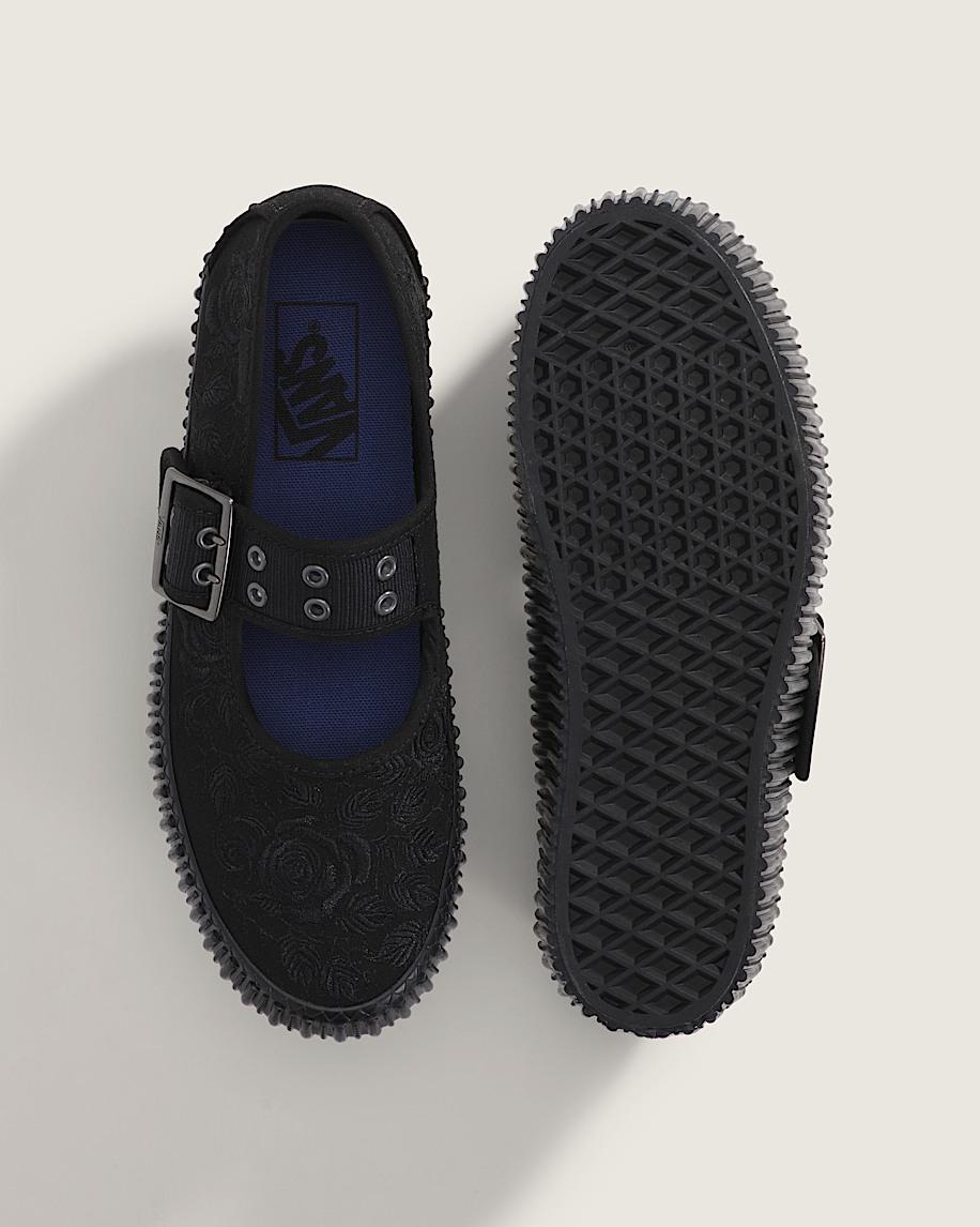 Taka Hayashi For Vault By Vans Mary Jane Creeper Shoe Spooky Black