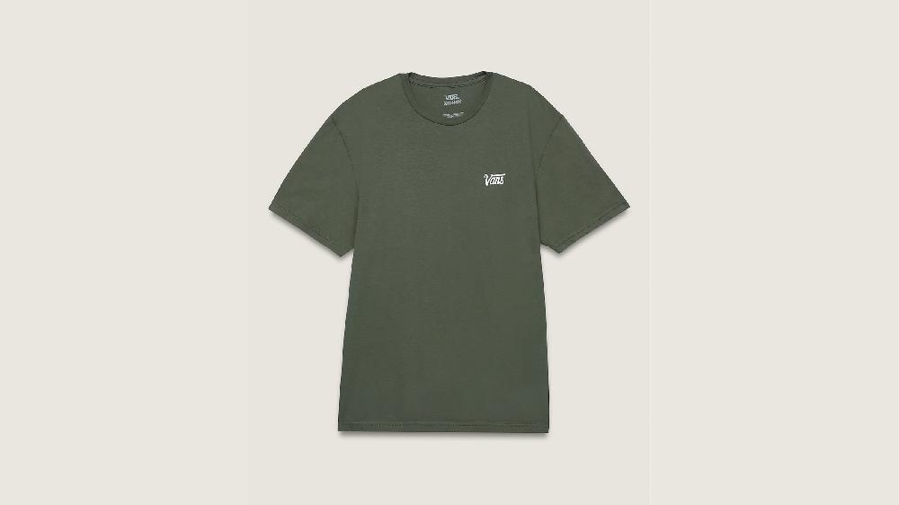 taka hayashi for vault by vans Mini Script Tee Military Green