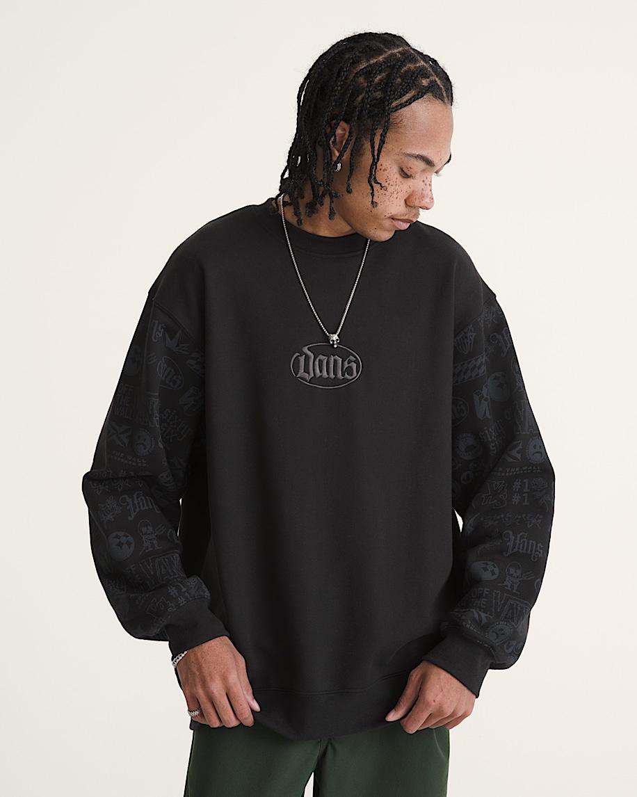 Taka Hayashi For Vault By Vans Mixed Lot Crew Sweatshirt Black