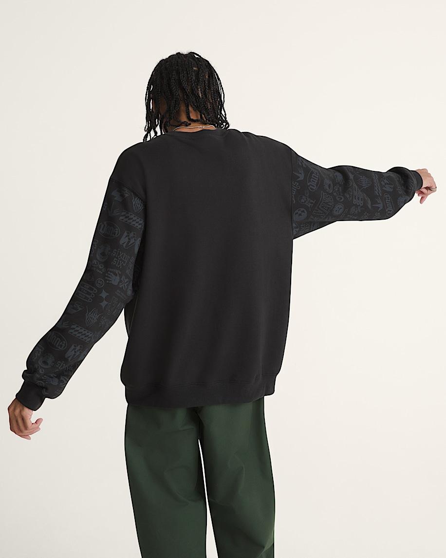 Taka Hayashi For Vault By Vans Mixed Lot Crew Sweatshirt Black