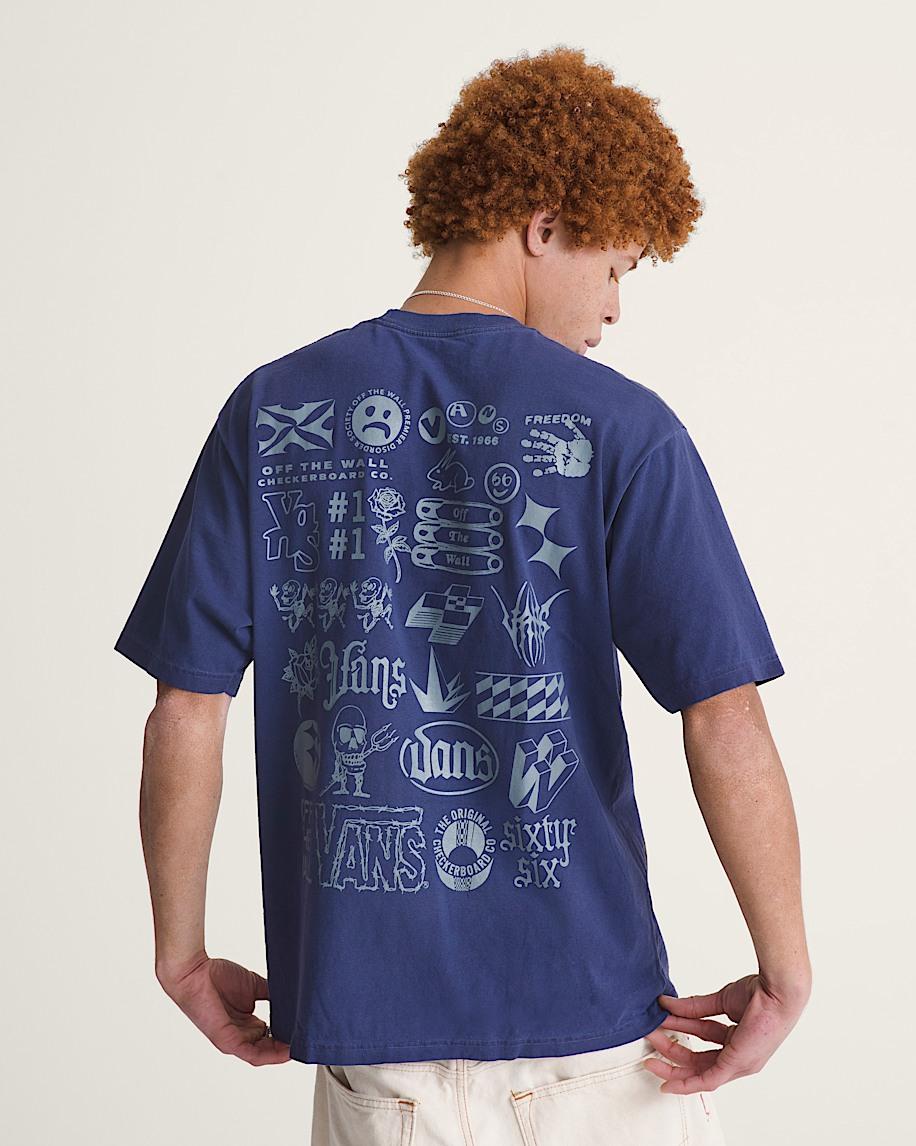 Taka Hayashi For Vault By Vans Mixed Lot T-Shirt Deep Twilight Blue