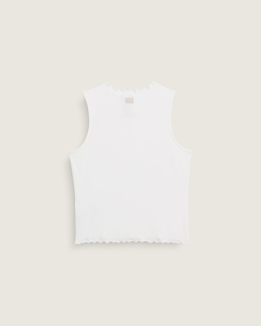 Taka Hayashi For Vault By Vans Mock Neck Tank Top White