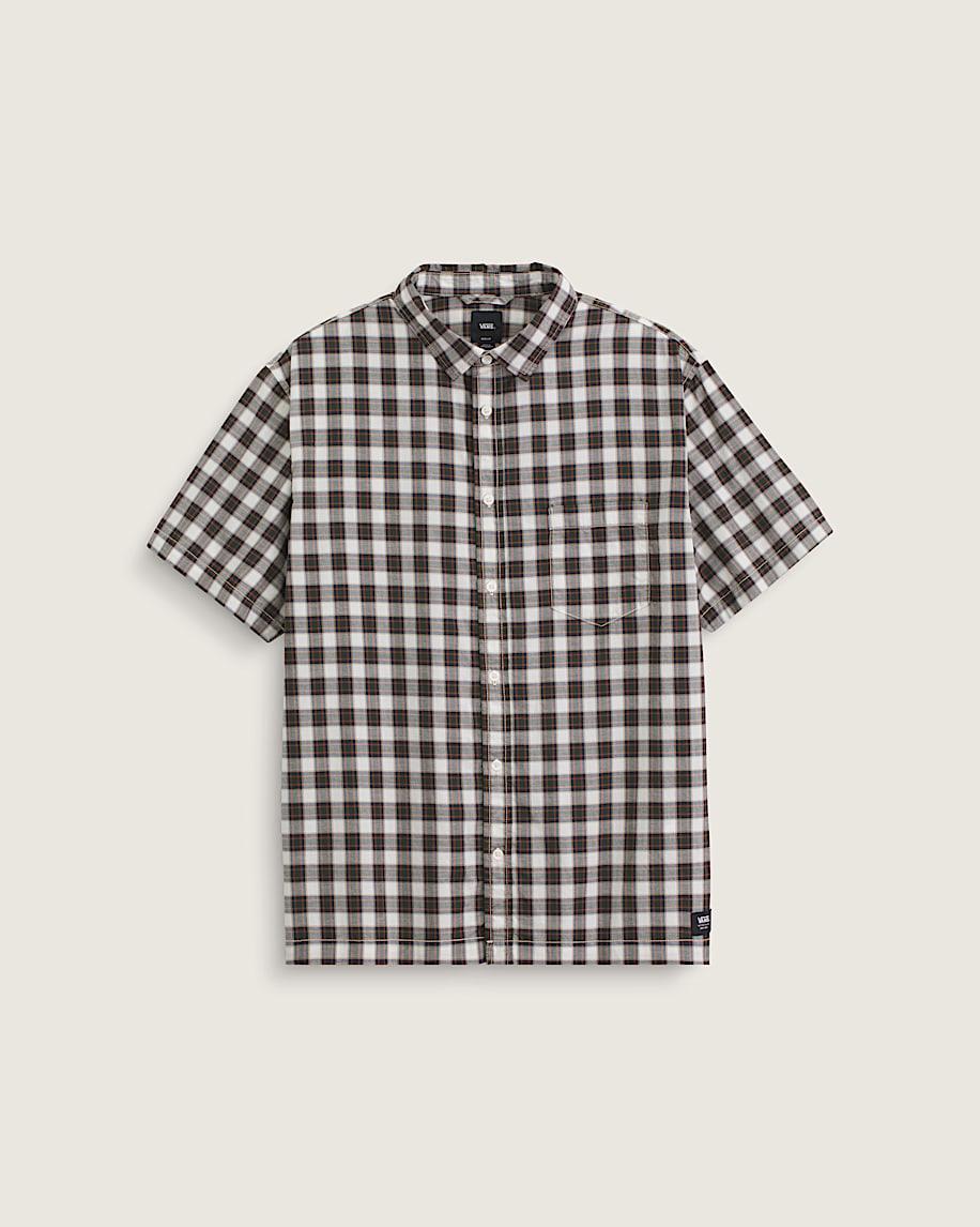 Taka Hayashi For Vault By Vans Monte Plaid Button Up Shirt Egret White