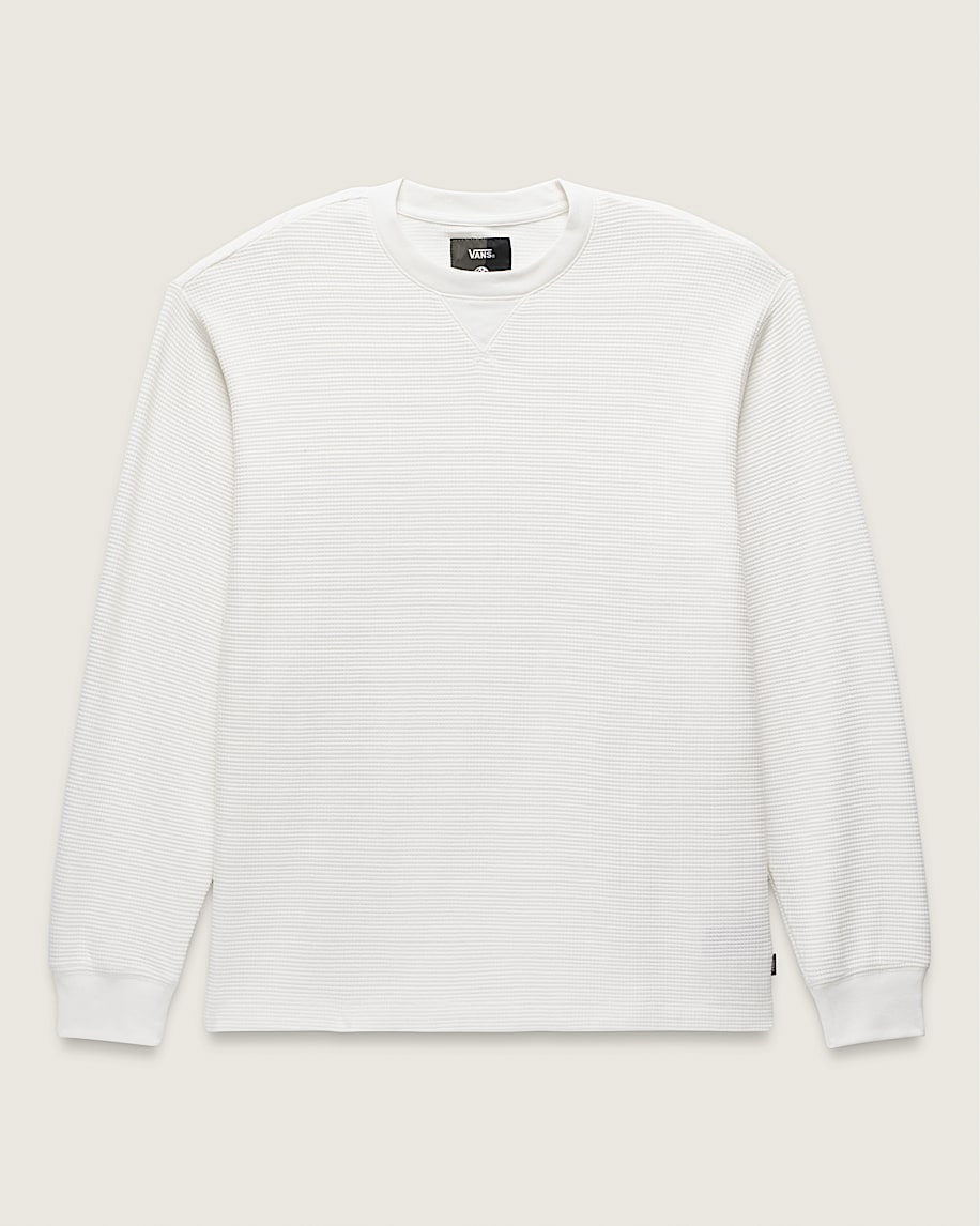 taka hayashi for vault by vans Navigate Long Sleeve Thermal Cream White