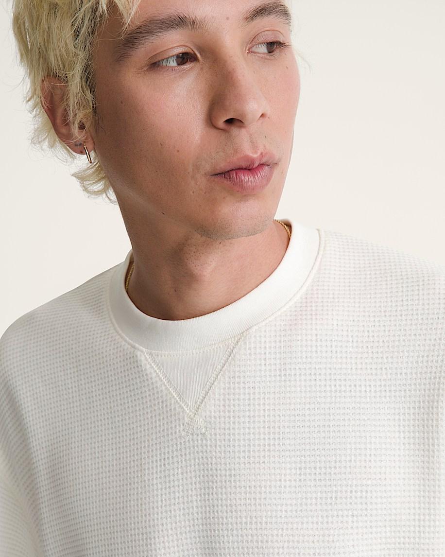 Taka Hayashi For Vault By Vans Navigate Long Sleeve Thermal Shirt Egret White