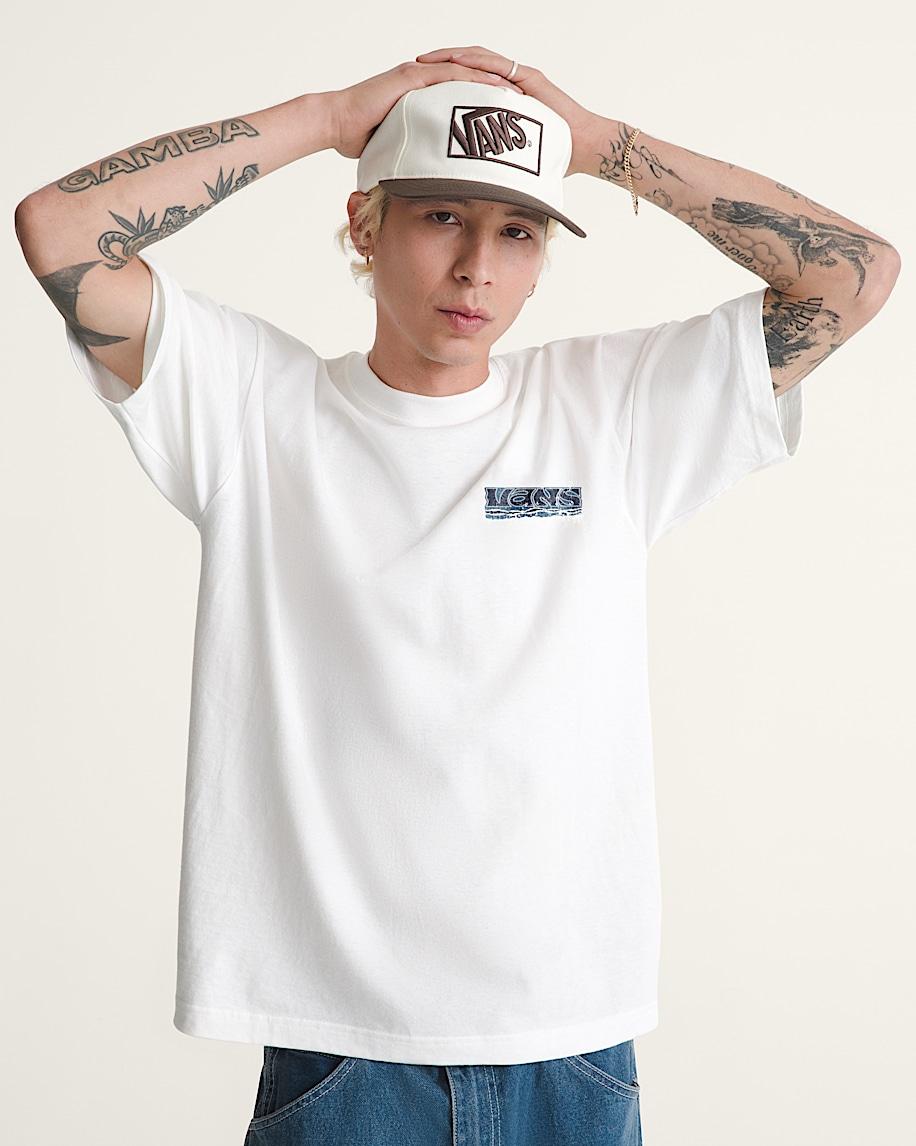 Taka Hayashi For Vault By Vans New Heights T-Shirt White