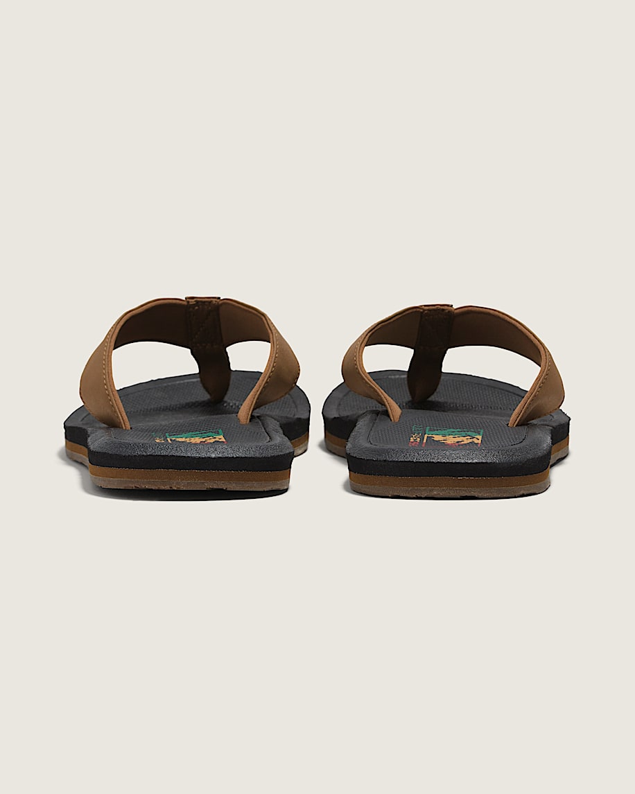 Taka Hayashi For Vault By Vans Nexpa Synthetic Sandal Dachshund Brown Black