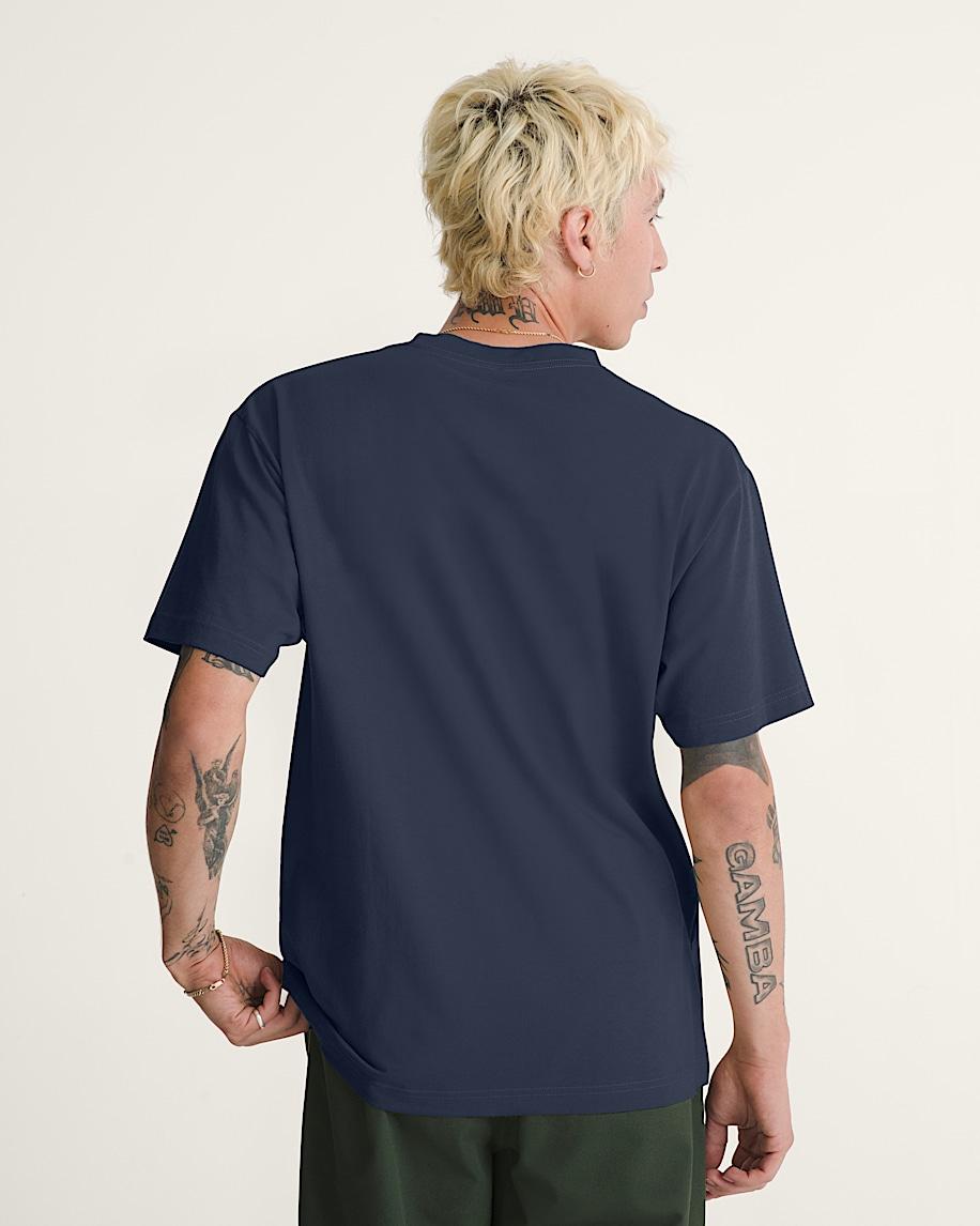 Taka Hayashi For Vault By Vans Northern Lights T-Shirt Navy Blue