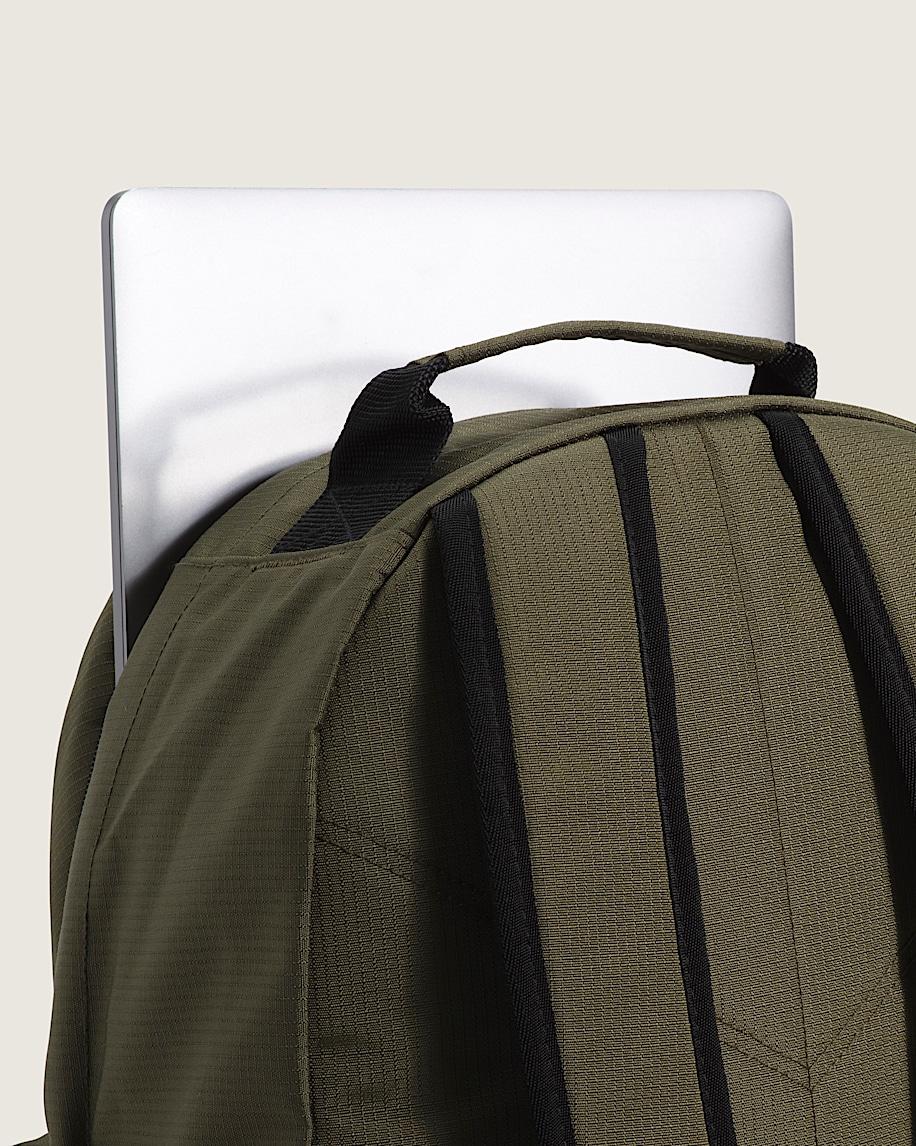 Taka Hayashi For Vault By Vans Off The Wall Backpack Mossy Olive Green