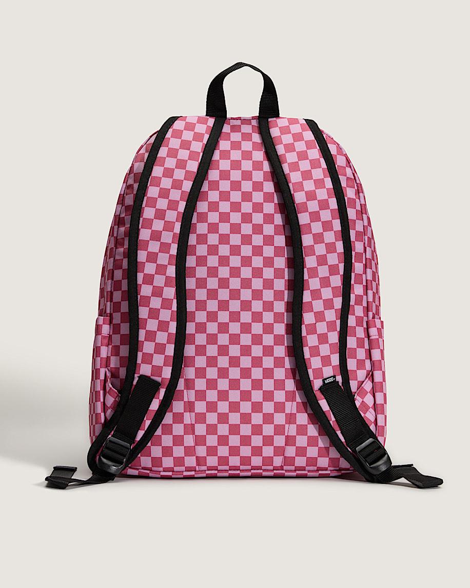 Taka Hayashi For Vault By Vans Old Skool Checkerboard Backpack Checkerboard Mauvewood Pink