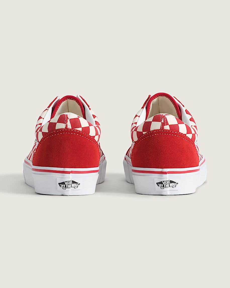 Taka Hayashi For Vault By Vans Old Skool Checkerboard Shoe Checkerboard Racing Red White