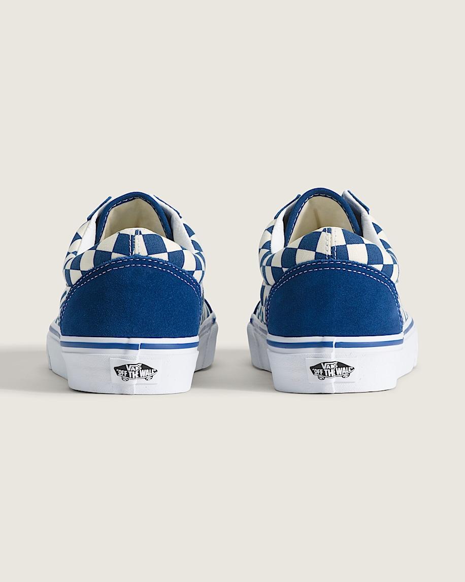 Taka Hayashi For Vault By Vans Old Skool Checkerboard Shoe Checkerboard True Blue White