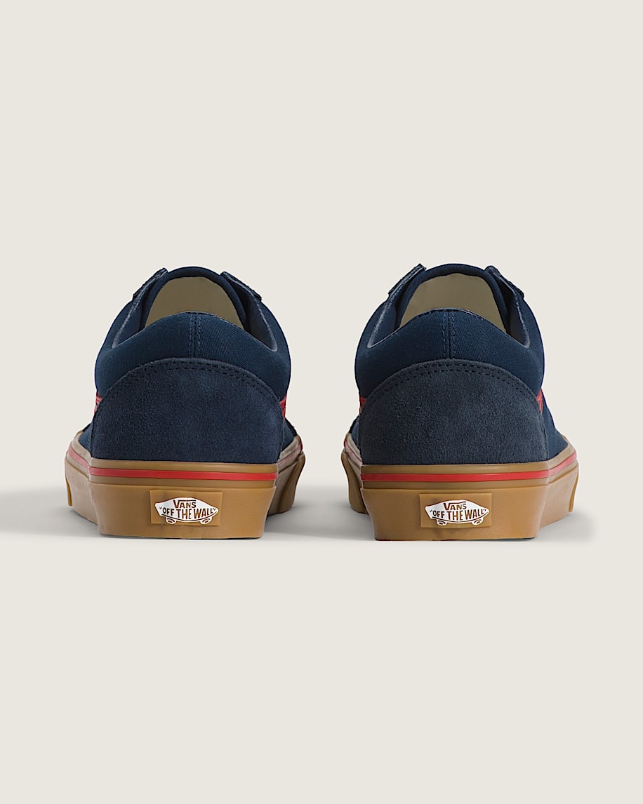 Taka Hayashi For Vault By Vans Old Skool Gum Shoe Navy Blue Red