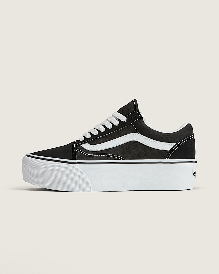 taka hayashi for vault by vans Old Skool Platform Shoe Black True White taka hayashi for vault by vans Old Skool Platform Shoe Black True White