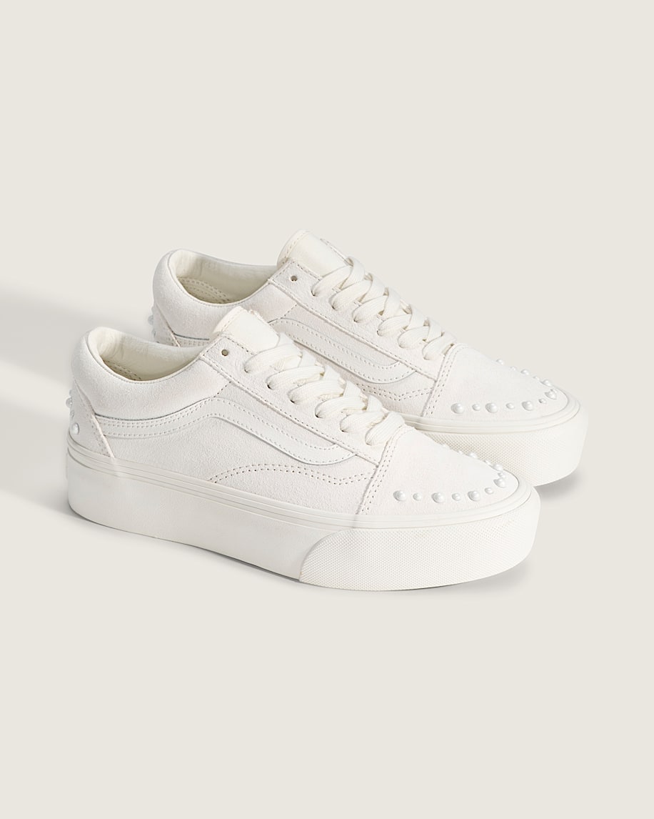 Taka Hayashi For Vault By Vans Old Skool Platform Shoe Marshmallow White